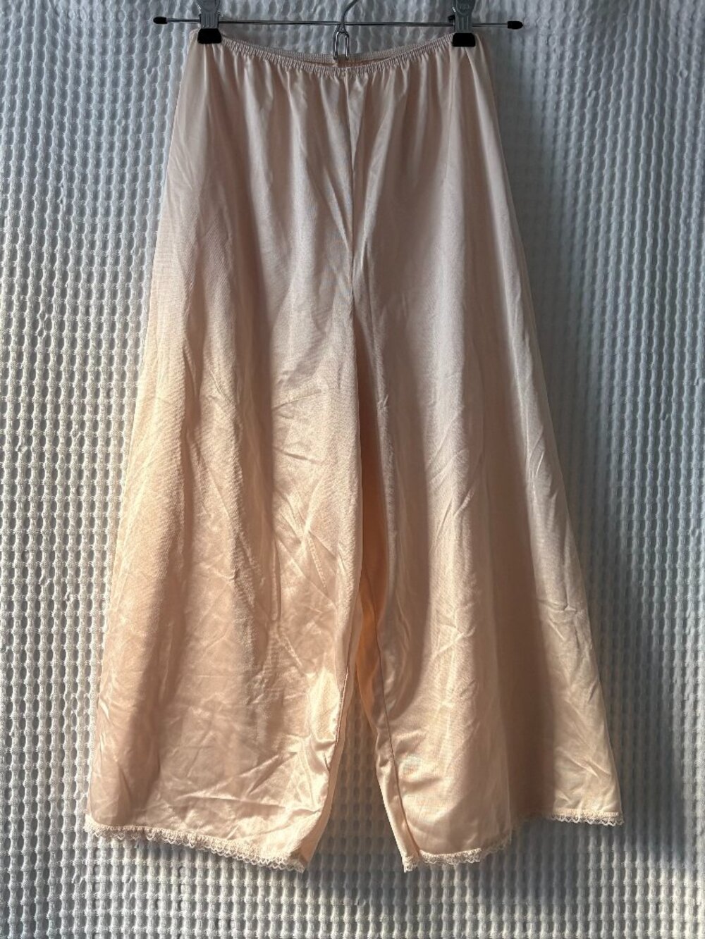 Vintage Bali peach pink culotte slip pettipants women's size small